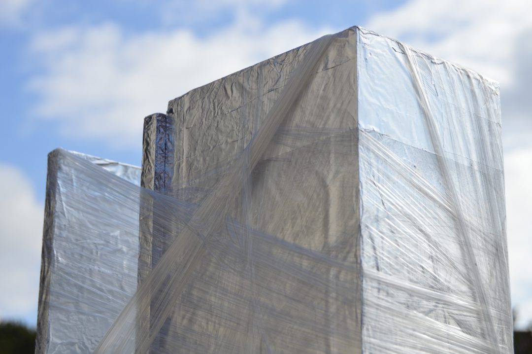 Pallet stacked with packaging — image 3